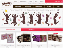 Tablet Screenshot of cikolatayolla.com